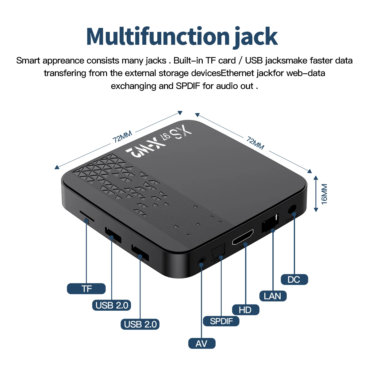New XS97 X-W2 Amlogic S905W2 Android 11 DDR3 2+16GB oem iptv box With Wholesale best seller