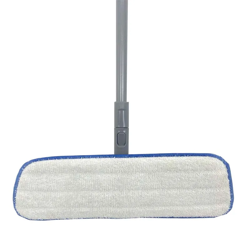 high quality easy flat mop set for dry and wet cleaning mop with 2pcs microfiber pads