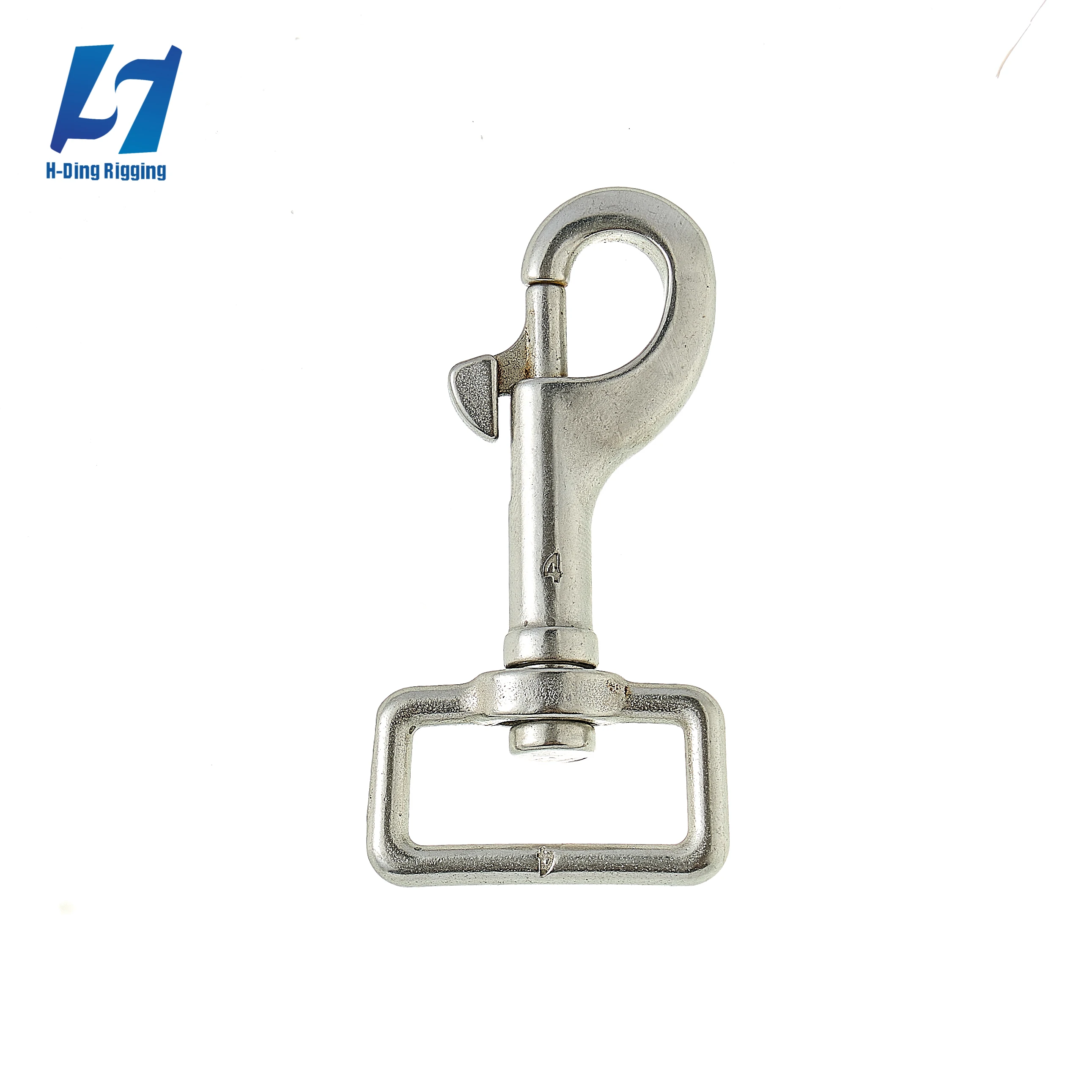 Wholesale High Quality Rigging Hardware Items Stainless Steel Oval Round Square Ring Swivel Eye Snap Hooks Swivel Bolt Snap Hook