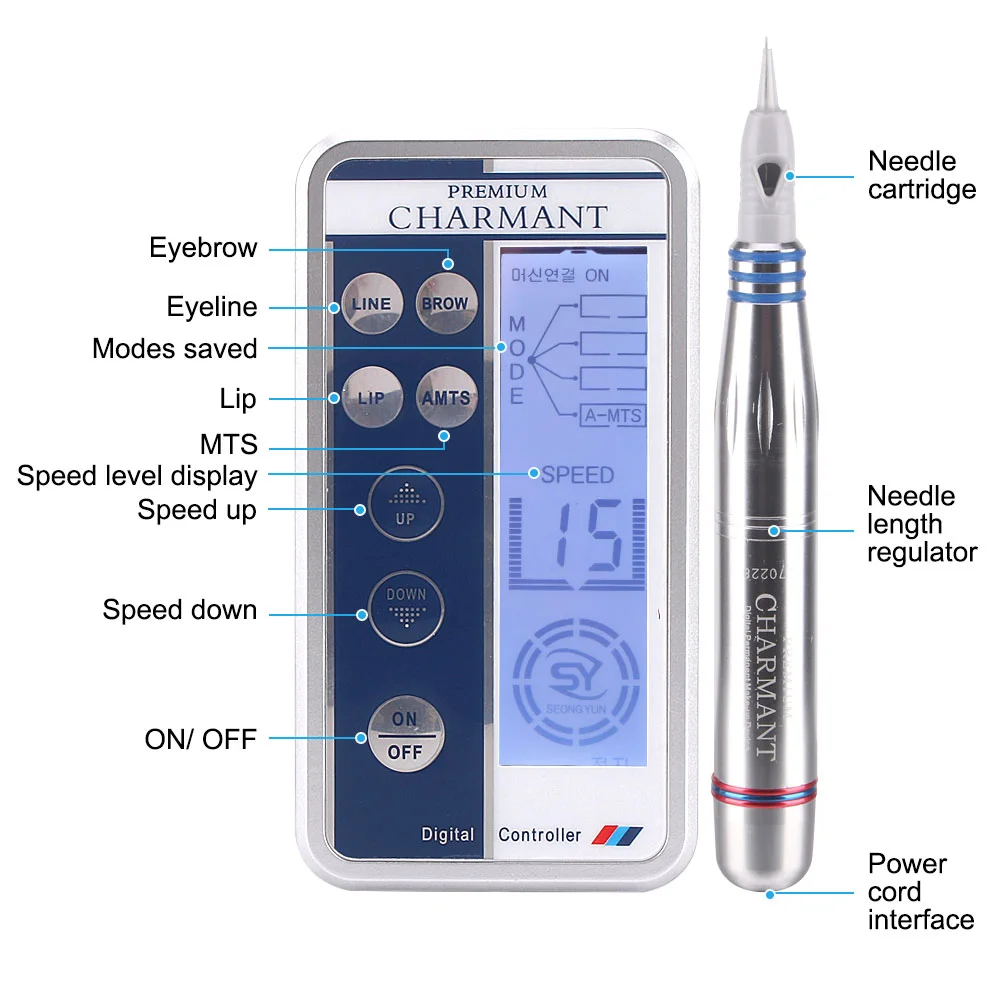 Permanent makeup machine wireless Electric NANO PEN microblading machine pen with battery PMU eyebrow tattoo machine