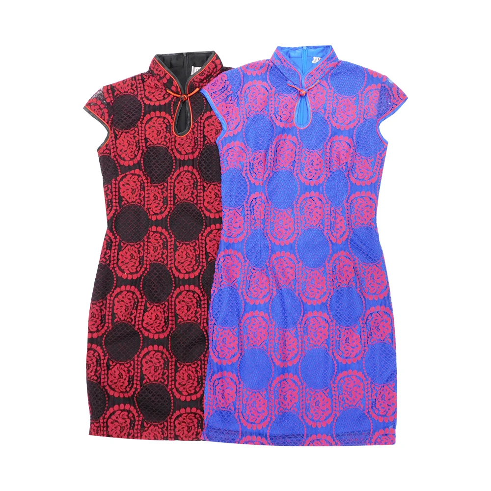  Новый дизайн в китайском стиле для женщин Qipao Cheongsam девочек на