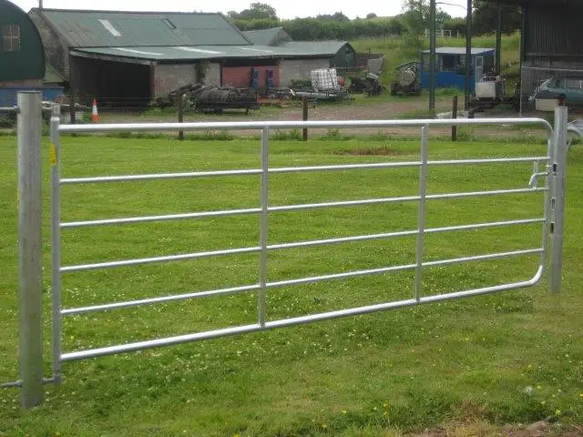 Main Gate Designs for House Farm Livestock Cattle Galvanized Metalsizes Farm Steel Designs Used Gates for Farm