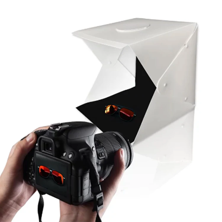 40cm six colors available Portable Foldable LED Photography Equipment Lightroom