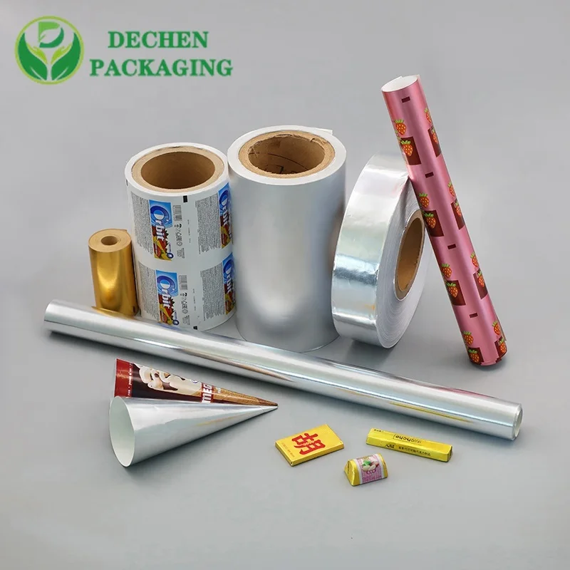Butter Wrapping Alcohol Pad Paper Laminated Aluminium Foil Packaging