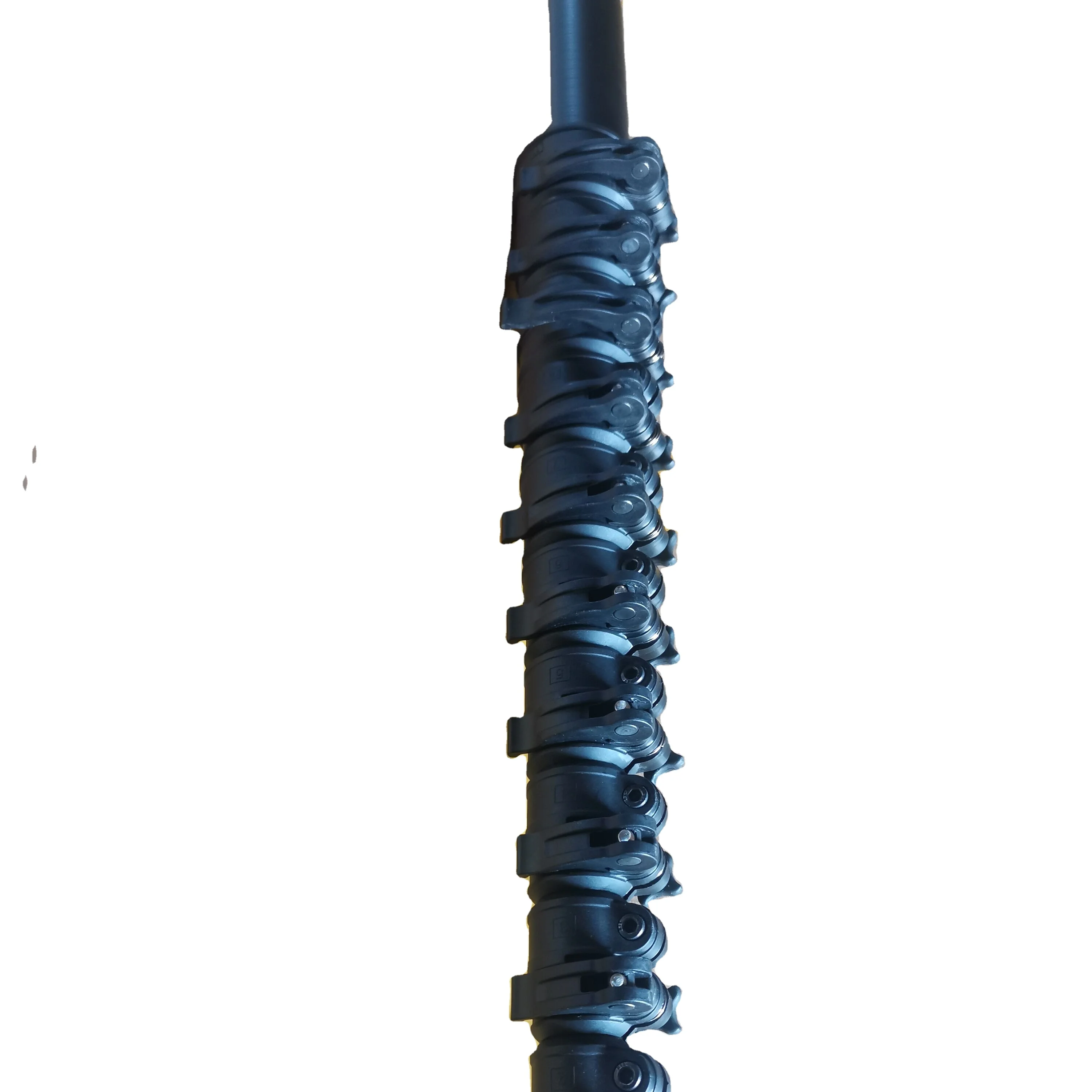 CNER Carbon Fiber Telescopic Pole for Harvesting Arecanut/20m 60ft 80ft Retractable Extension Pole Adjustable Telescopic Stick