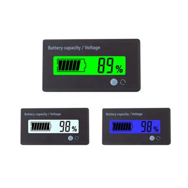 Lithium lead acid battery multi power consumption display power module