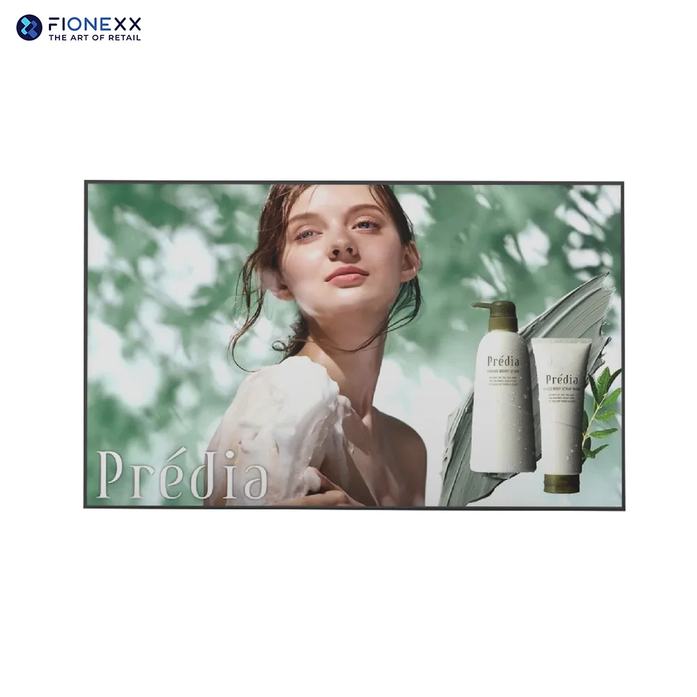 QLED Android Digital Menu Touch Screen Interior Advertising Design lcd panel digital signage and display