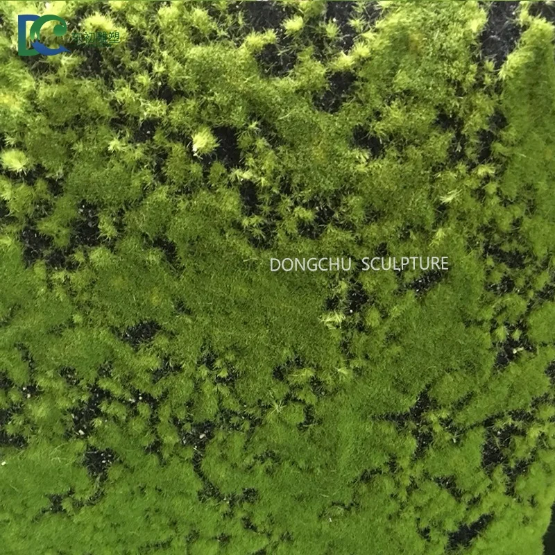 Artificial moss mat for garden/hotel/park ground decoration moss topiary