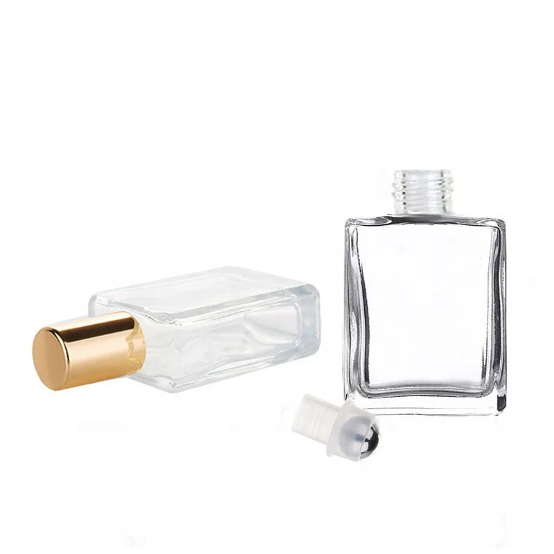 Китайский завод стеклянный рулон на бутылке 15 мл 0 5 унций прозрачный валик для духов (NRB11)