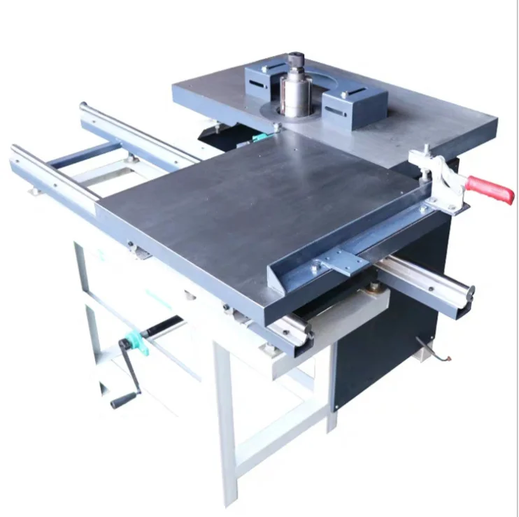 Push platform vertical milling machine vertical trimming machine woodworking engraving and milling machine