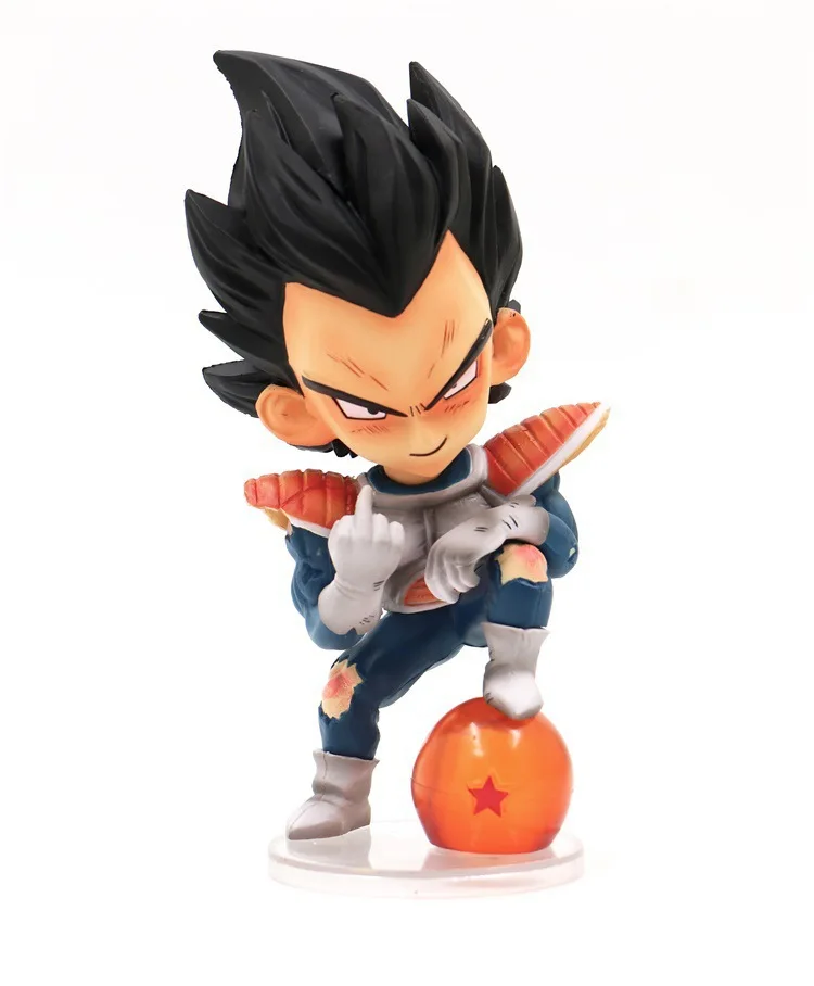 15CM DBZ Dragon Figure Super Saiyan Vegeta Cartoon Model Toys Statue Anime Action Figure