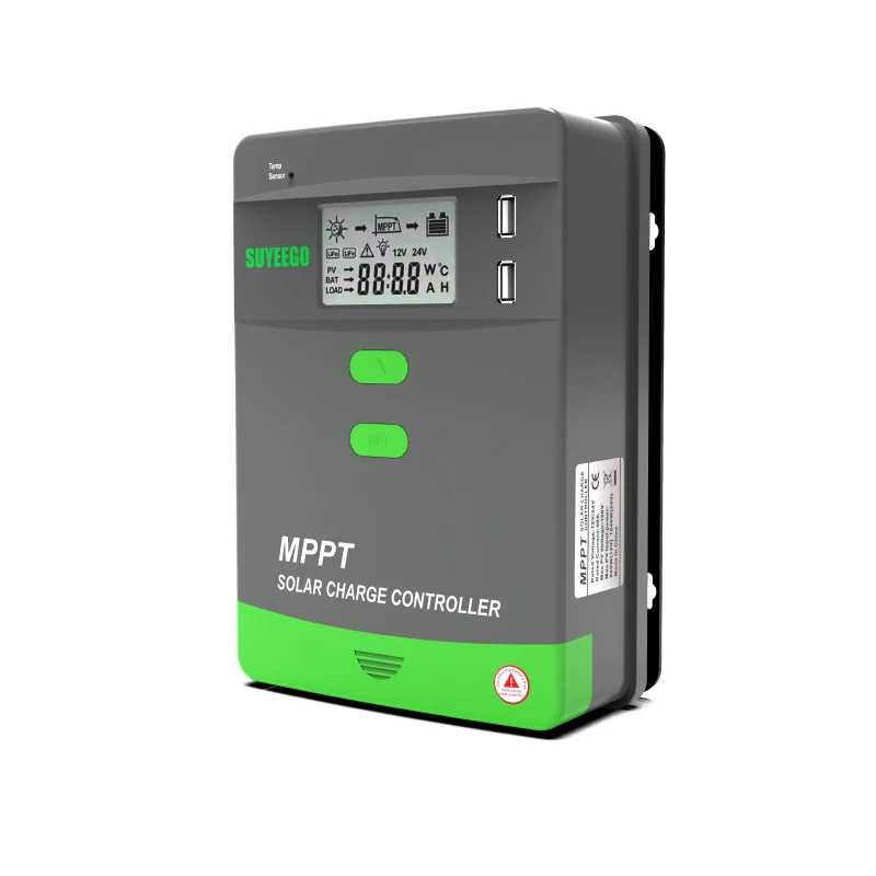 SUYEEGO 50A литий-ионный аккумулятор 12v 24v 36v 48v MPPT контроллер солнечного заряда для солнечной инверторной системы