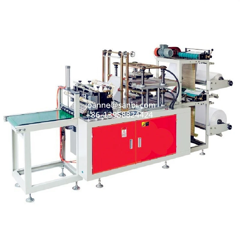 High speed Plastic disposable PE TPE CPE  Glove Making Machine