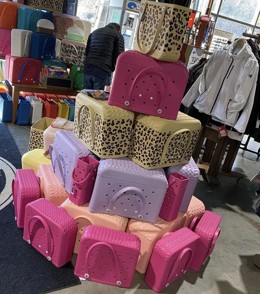 2024 Custom/wholesale designer xl croc bags Women Summer waterproof Large medium Eva Tote Beach bag Bogg Bags