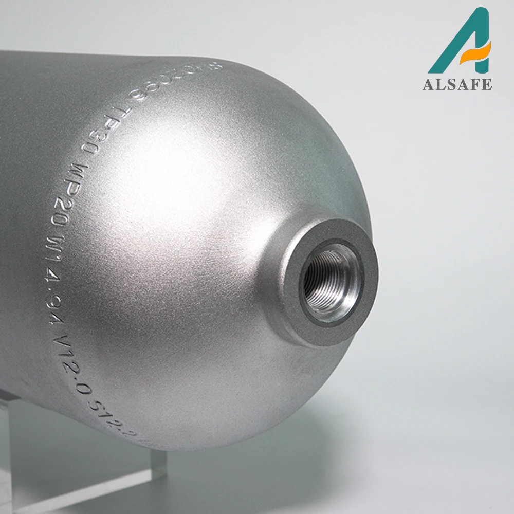 DOT Standard Aluminum Diving Cylinder 8L Scuba Tank Diving Oxygen Cylinder