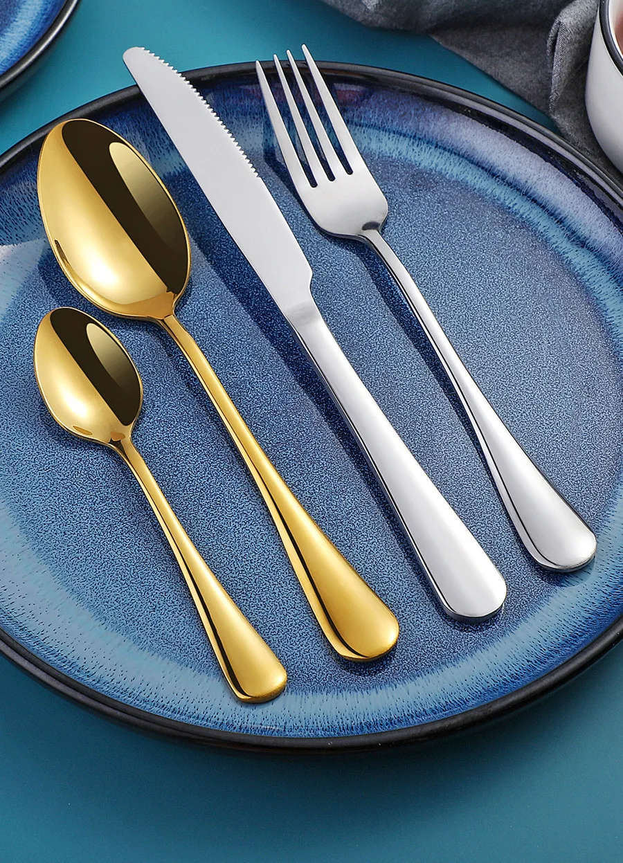 Набор столовых приборов из нержавеющей стали, 16/20/24 шт.