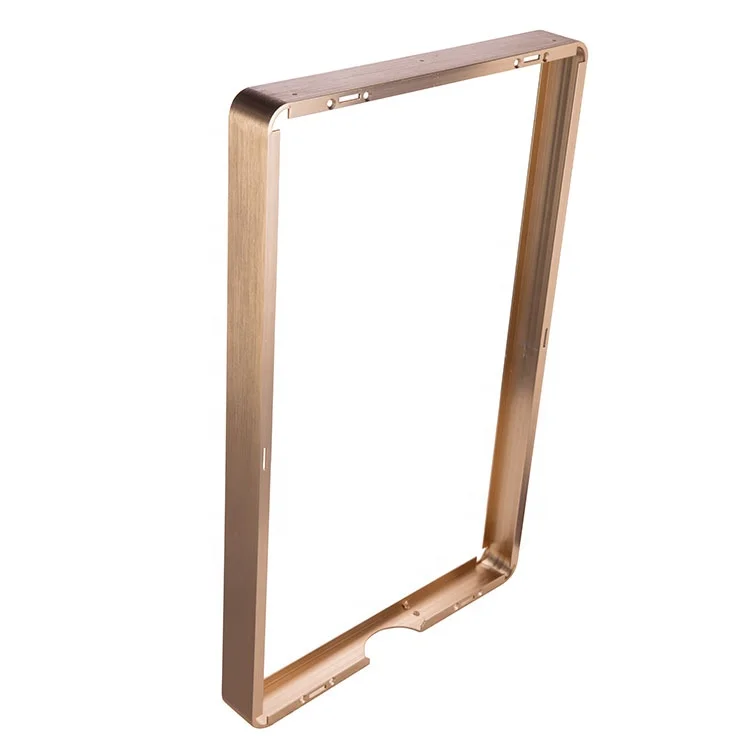 
new design products anodized aluminium profile frame for display 