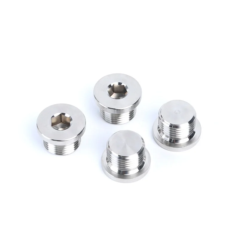 Din908 Hex Socket Head Screw Plugs Internal Drive Screw Plugs