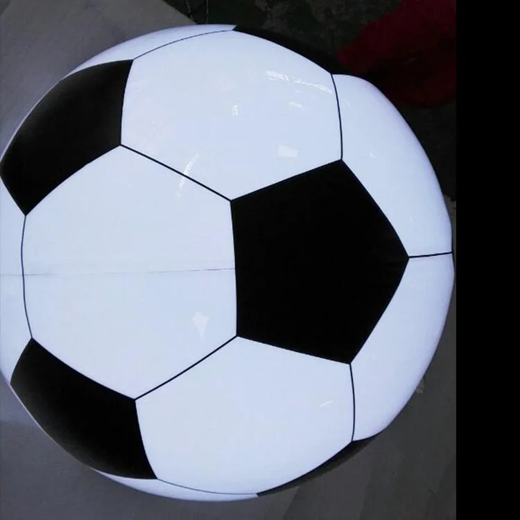 Большой размер футбольный вакуумный блистер акриловый рекламный щит Рекламные световые коробки с