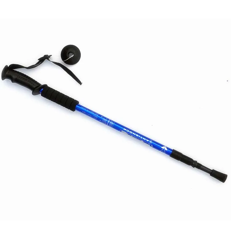 Outdoor mountaineering Multi-Functional Folding Retractable Aluminum Alloy Ultralight Outdoor Camping Walking Stick