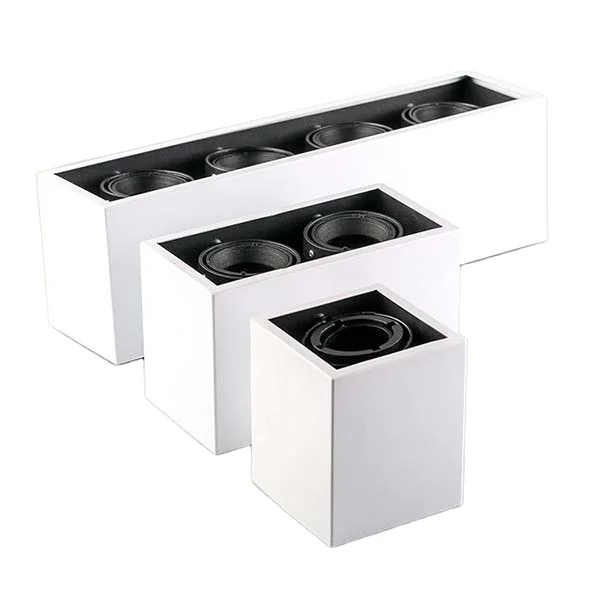 Квадратный светодиодный светильник с двойной головкой 5 Вт 10 Вт 15 Вт 20 Вт