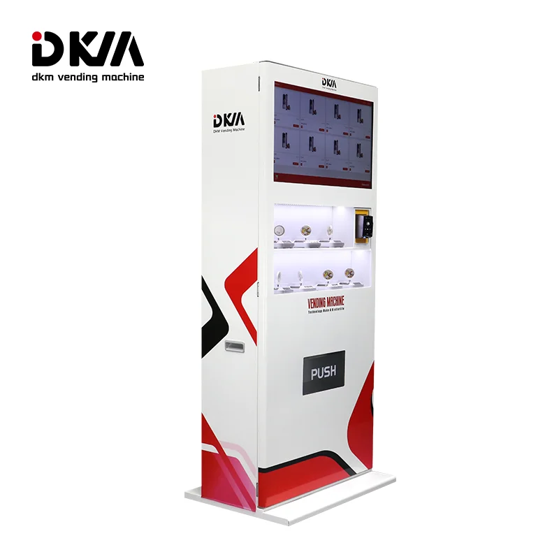 DKM Vending Free Standing Nayax Coin Distributeur Automat Commemorative Vending Machine