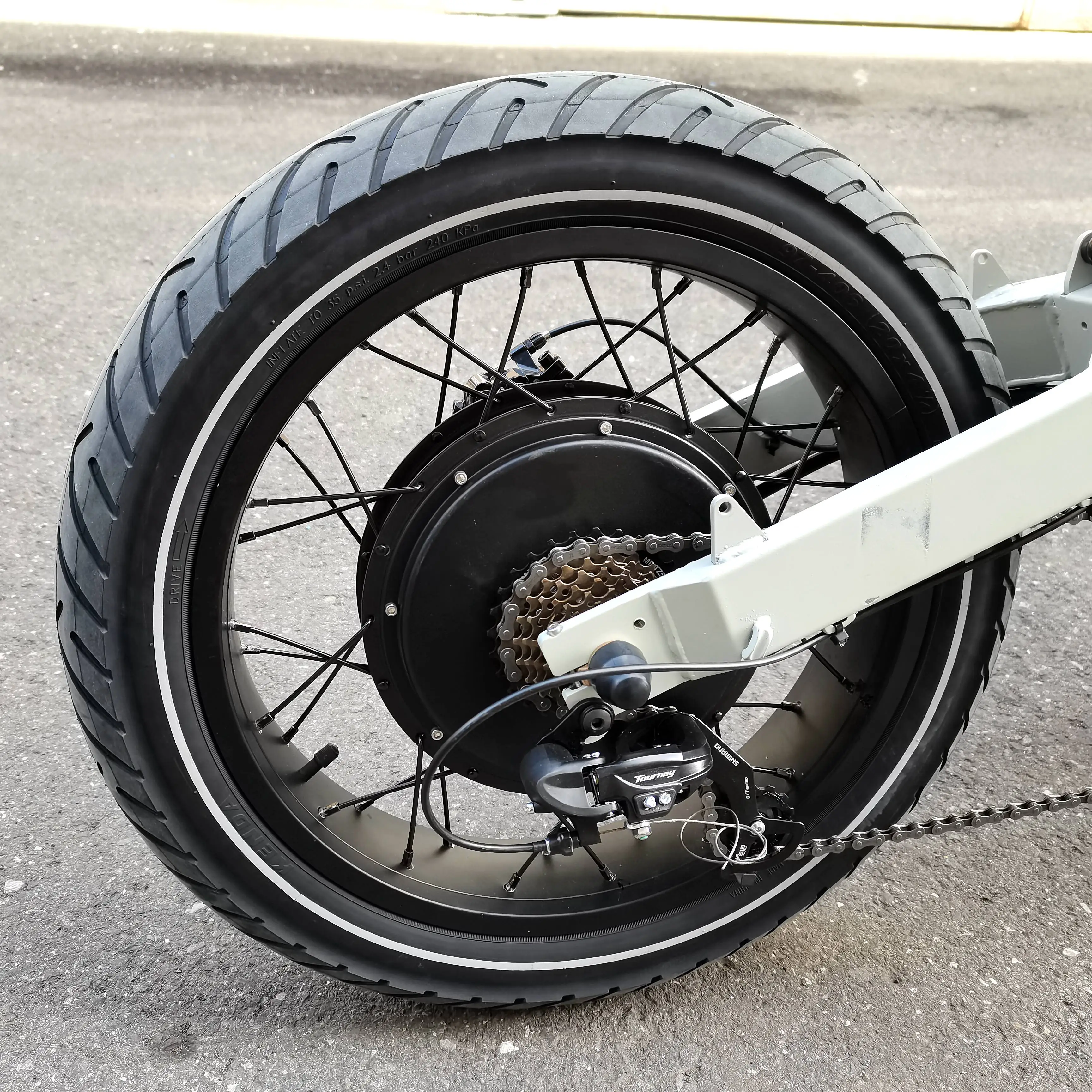 CZDM Harden-Veyron 48V fat bike ebike fat tire electric mountain bike for kids