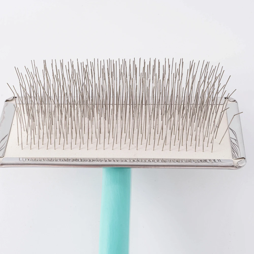 Dog grooming pet comb dog hair brush extra long pins for long hair pets cleaning grooming products