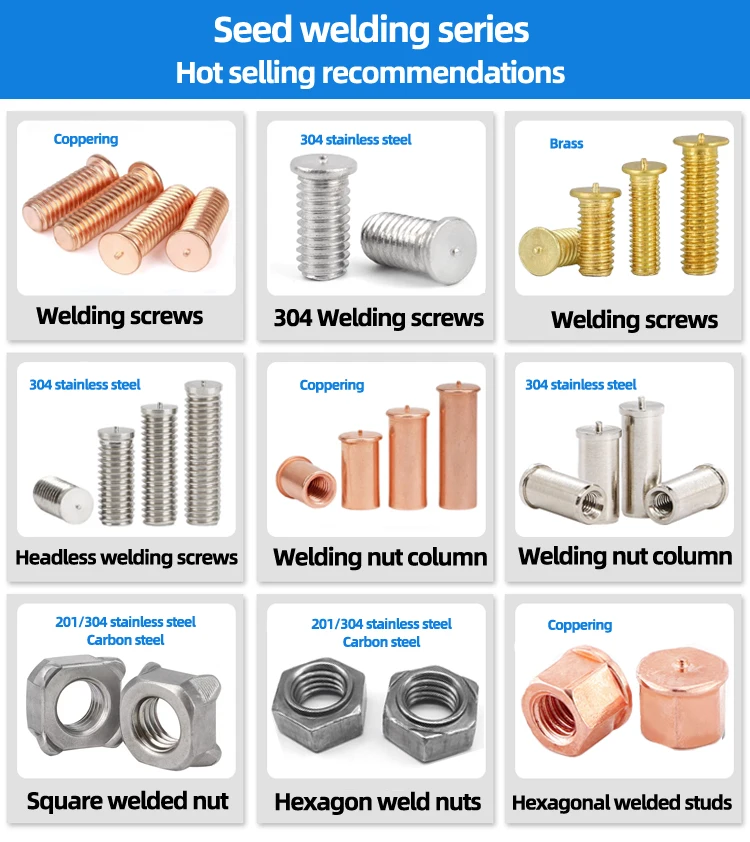 316 SUS Spot Welding Studs ITS M6*15 Welding bolts