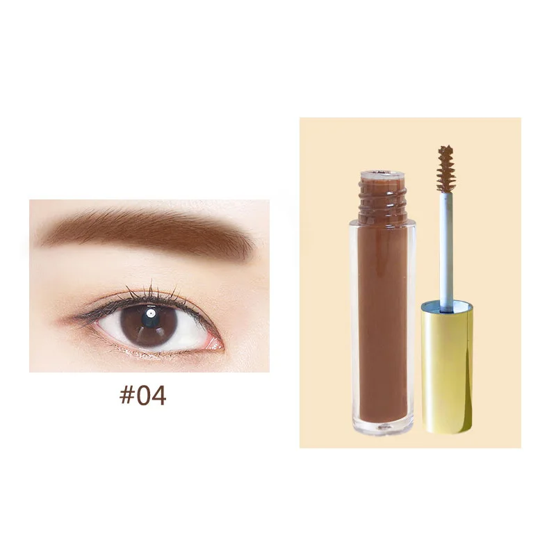 3d Waterproof eyebrow setting gel  custom private label eyebrow with brow gel best transparent gel for eyebrows