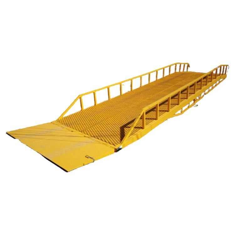 Good Price Mobile Loading Dock Yard Ramp for Sale Foshan Australia Orange Marketing Basic Mesh Steel Power Platform Technical