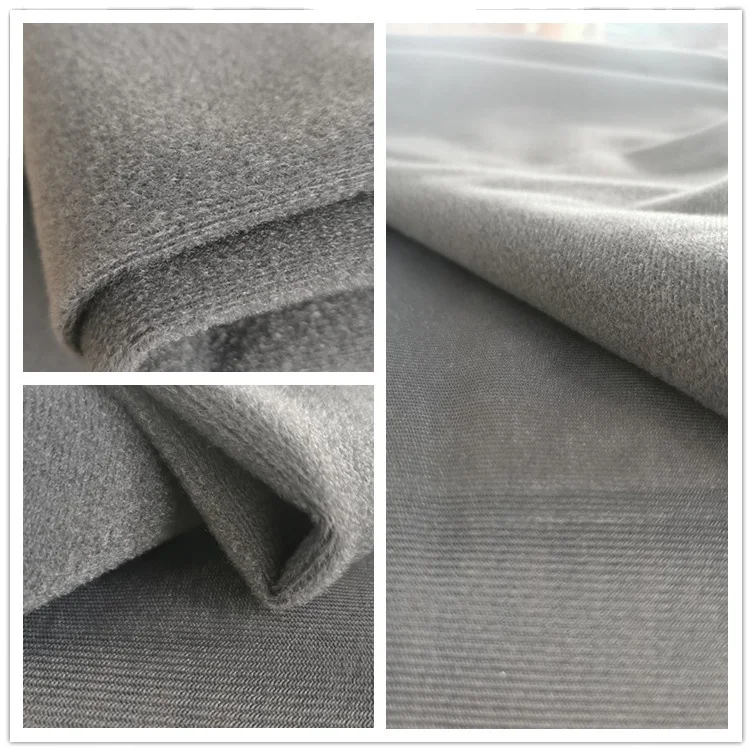 manufacturer directly supply 100% polyester hook receptive fabric Customized colorful tricot sticky fabric