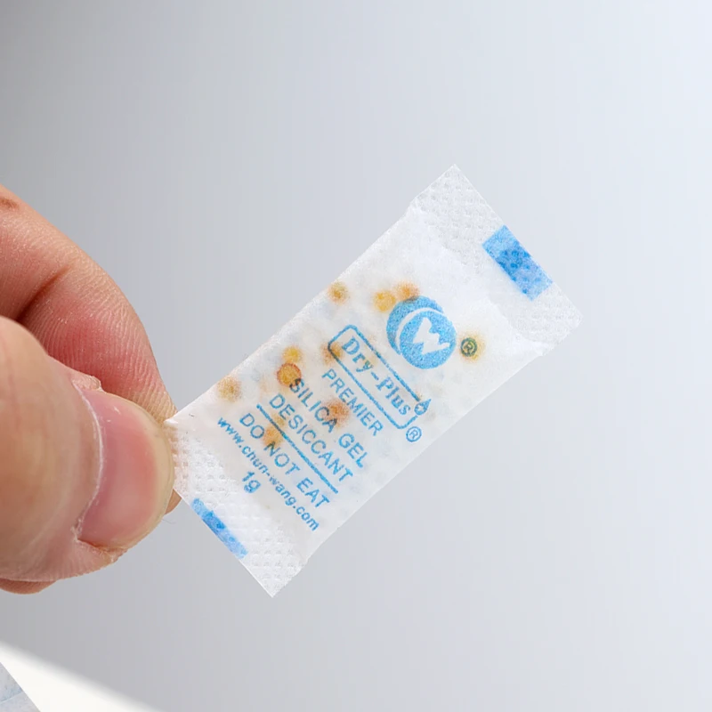 1g silica gel desiccant packing/package/bags with indicator Color Change