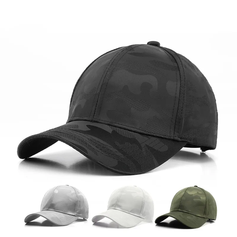 Recreational sport Mountaineering fishing man sports caps High sense Adjustable  trucker hat Camouflage baseball cap