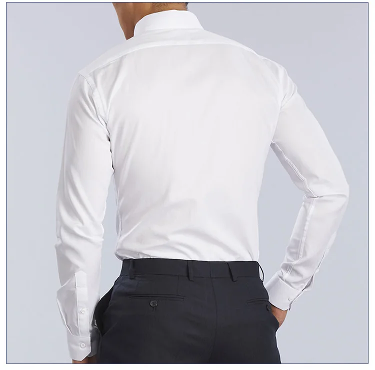 Wholesale Factory price custom size long sleeve office formal men shirts