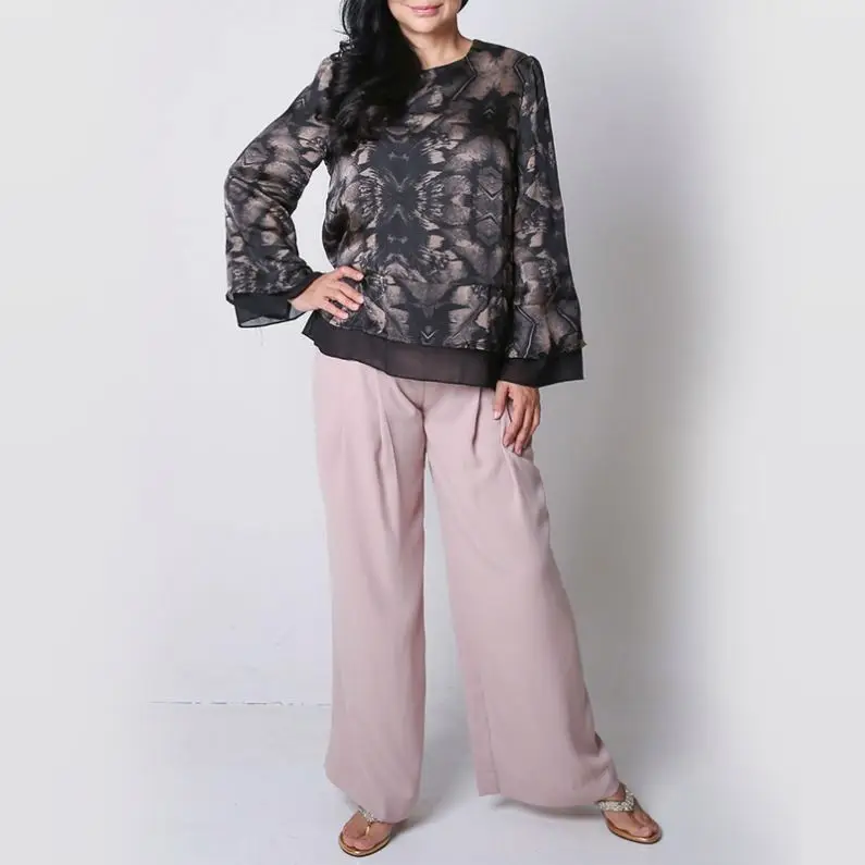 Новинка стильная одежда Baju Kurung с цветочным принтом Дубай Индонезия оптовая продажа мусульманское платье