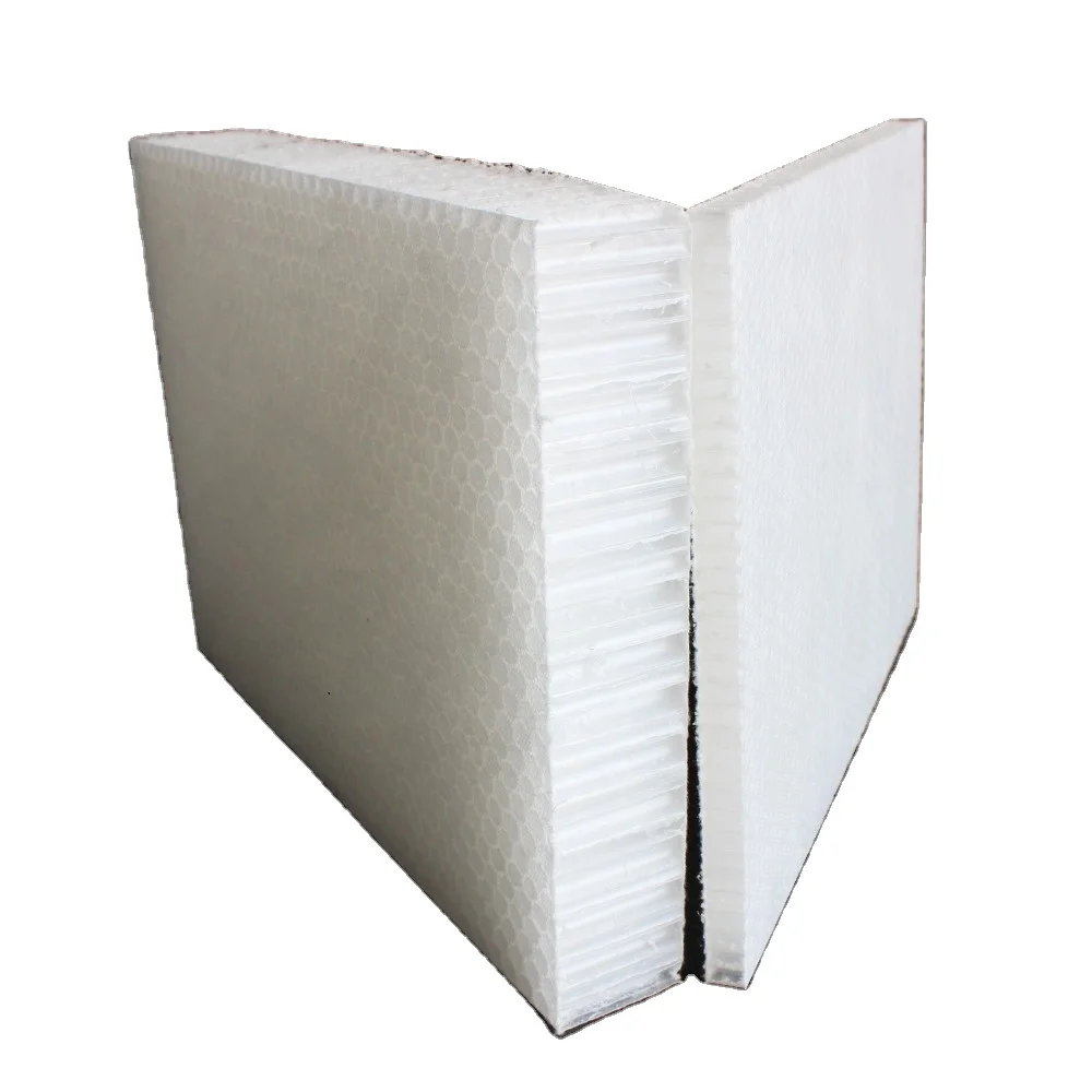 Thinner polypropylene honeycomb core and ABS surface laminated sandwich panels for furniture