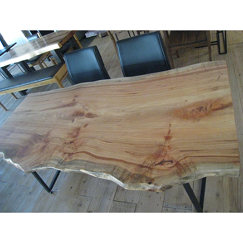 Сделанный на заказ высококачественный деревянный стол из дерева с оригинальной твердой древесиной