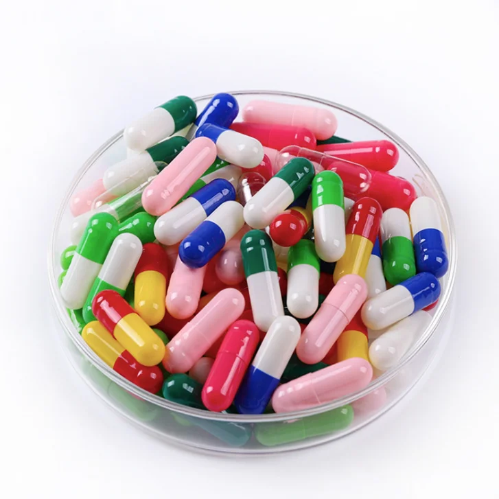 00# 0# 1# 2# 3# 4#  customized color empty gelatin medical capsules shell for pharmaceutical