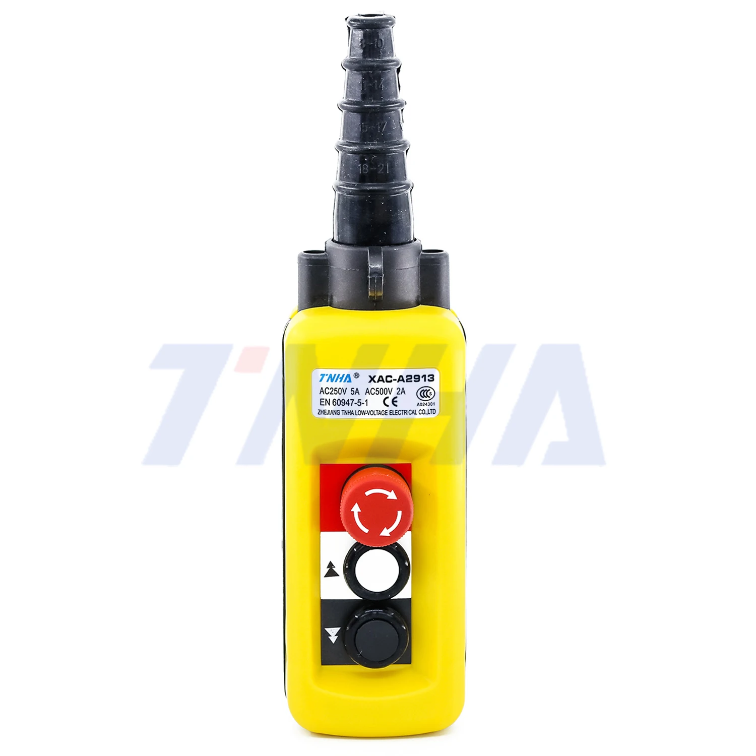 XAC -A2913 Control Button Switch for crane rainproof emergency stop hoist pushbutton switch Crane control pendant station