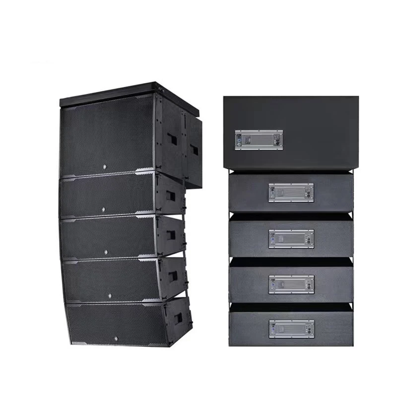 Professional Active dual 12inch line array with Dual 18inch subwoofer with DSP setting , big power for outdoor show LA-212DSP