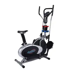 Multi Function Home Fitness Equipment Walker Stepper Exercise Bike Elliptical Cross Trainer Black Unisex Elliptical Machine