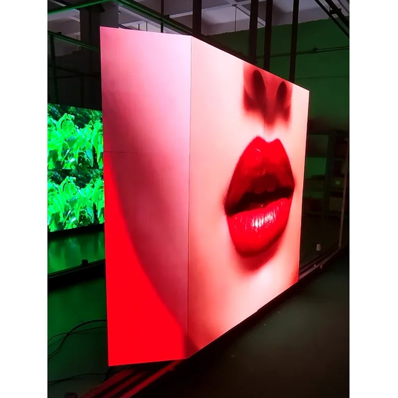 Indoor Cube Screen Right-angle Led Display Screen P2 P2.5 P3 P4 Beveled Module