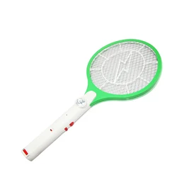 Electric rechargeable bat racket mosquito swatter