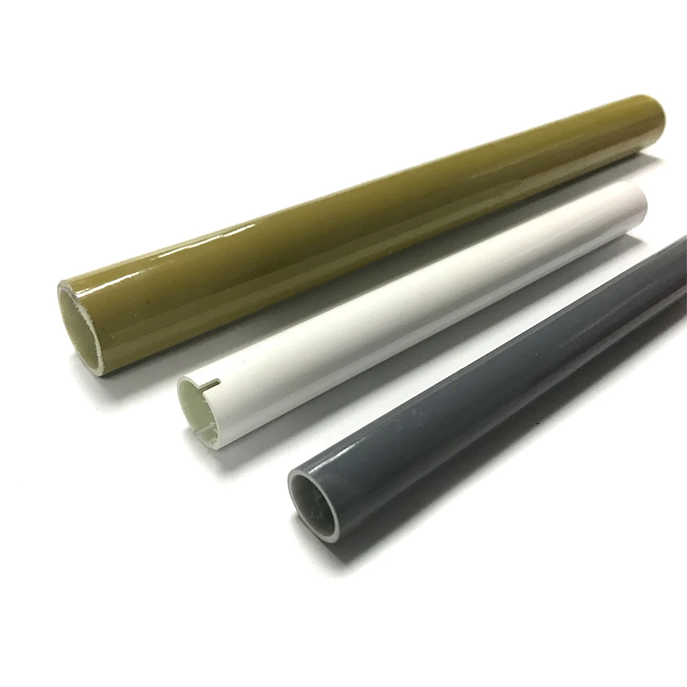 Pultrusion Round Hollow FRP Pole Fiberglass Epoxy Tube