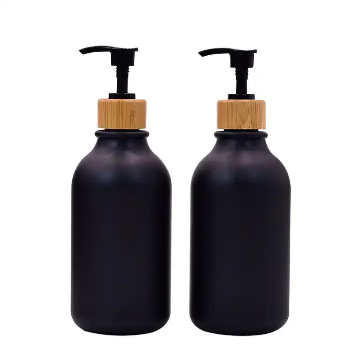 New Design 7pcs  Bathroom Set Accessories  Bamboo Cover  Plastic Bathroom Set