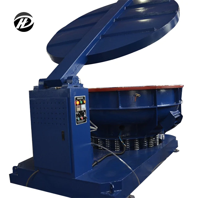 Stainless Steel Spoon Tank Automatic Vibratory Polishing Machine with Cover