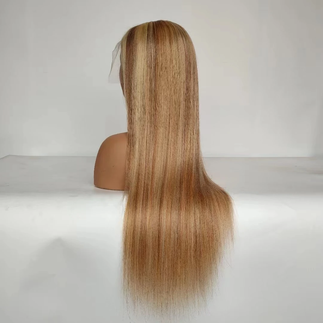 New Product P4/613# Color Wig Hd Lace Frontal Natural Human Hair Wigs, Virgin Brazilian Hair Lace Front Wig Vendor With Women