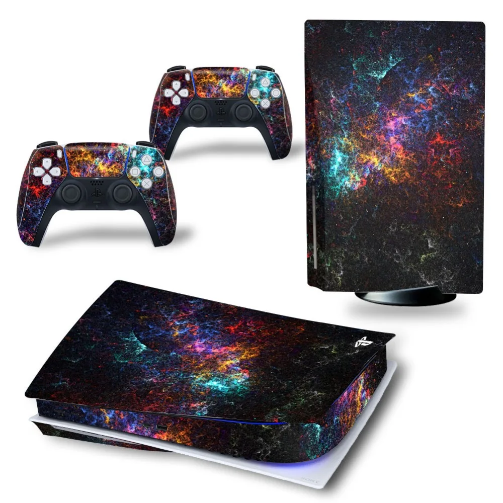 Clouds Design For PS5 Disk Viny Decal Sticker PS5 Controller Skin Vinyl Sticker For Sony Playstation 5 Game ps5 Skin Vinyl