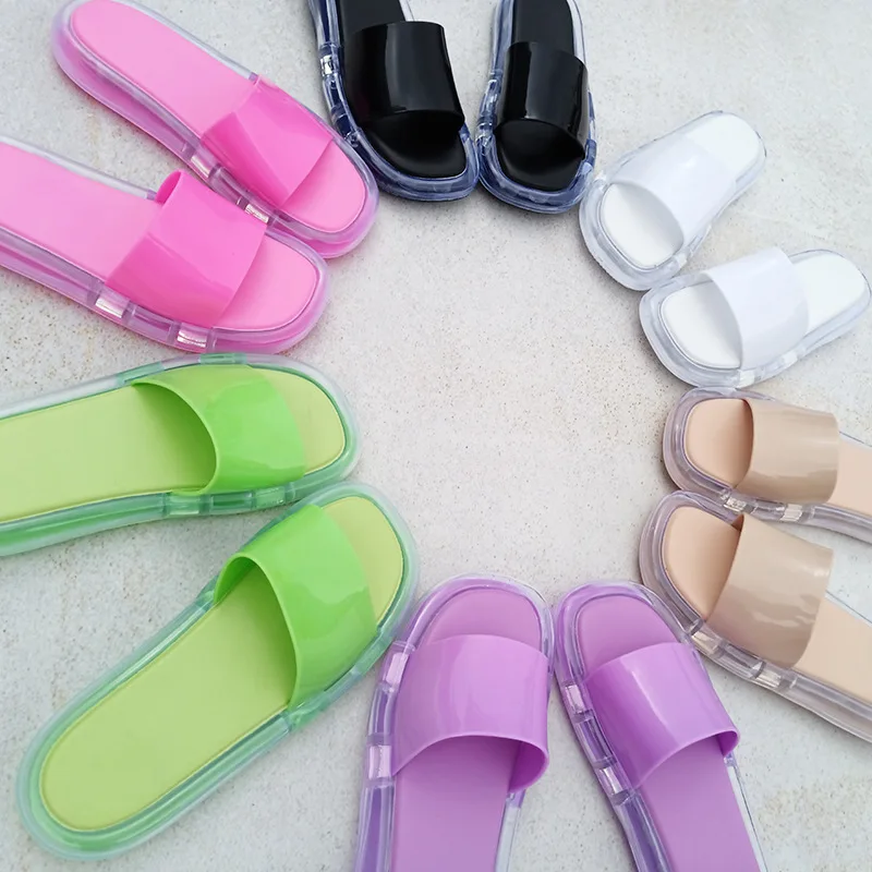 Wholesale Ladies Customized Brand Logo Beach Sandals Leisure Delicate High-Quality Summer Slippers For Women